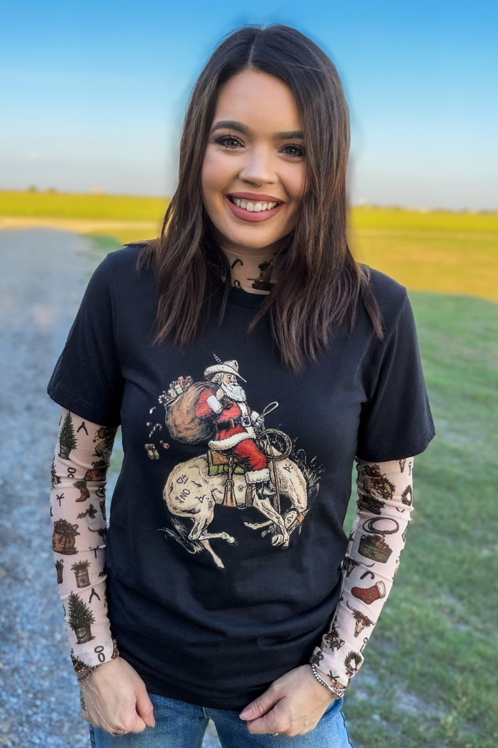 Christmas In Cowtown Tee