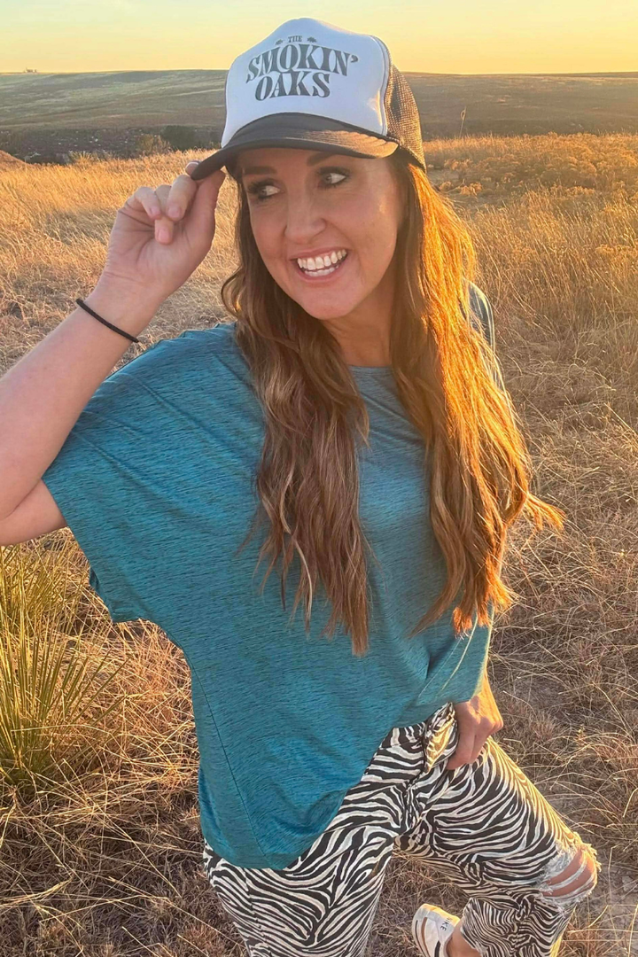 Fishin In The Dark - Heathered Turquoise