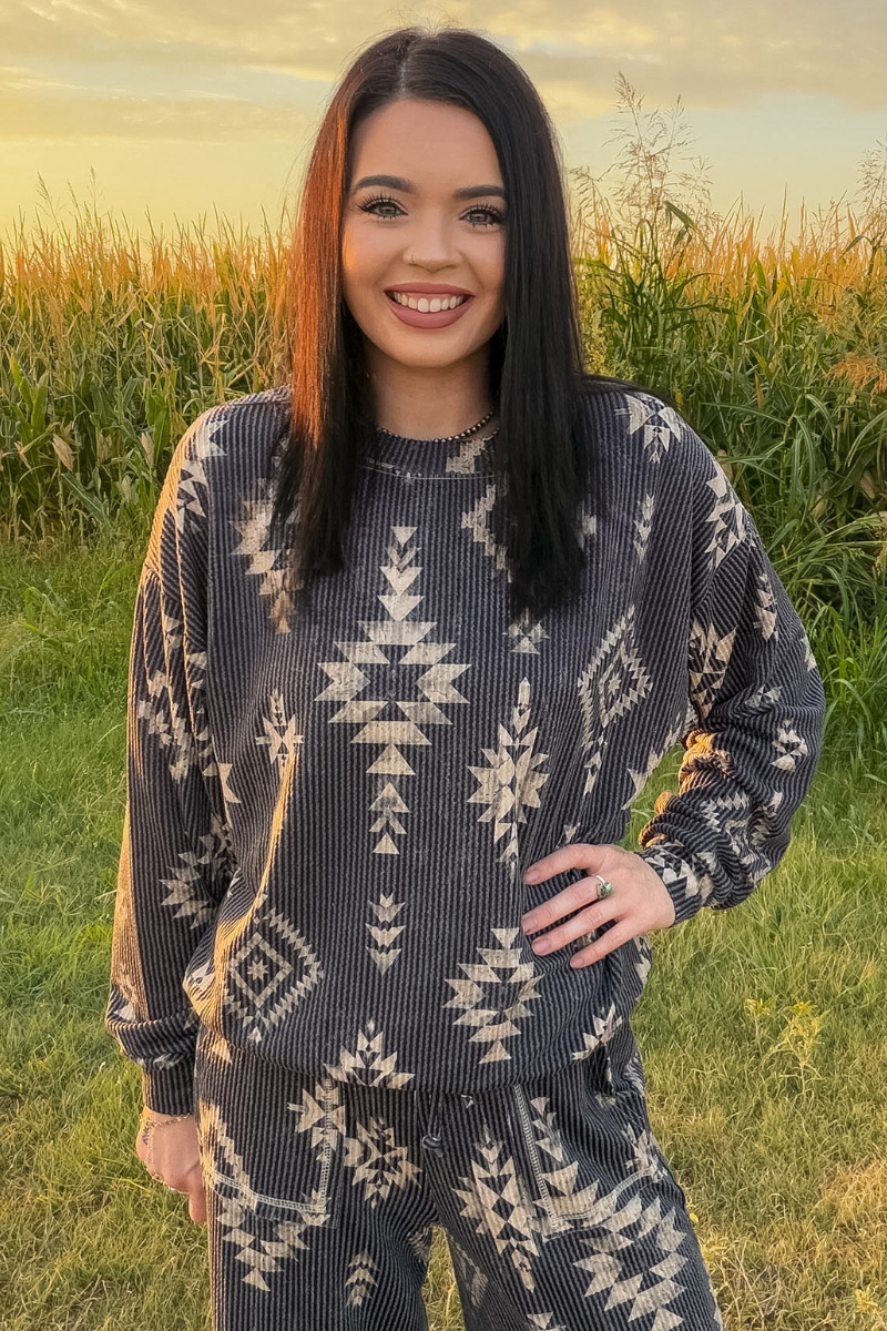 Frontier Trail Sweater Top