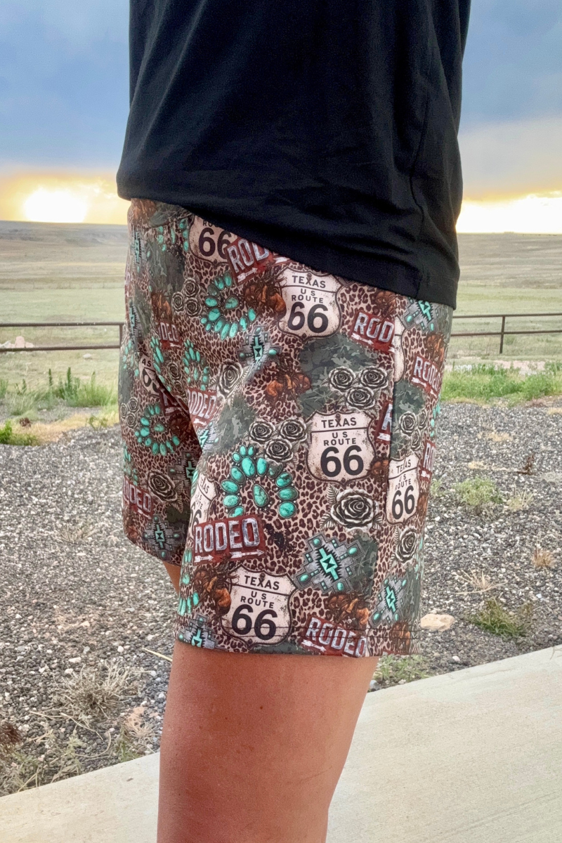 Wild Route Long Shorts