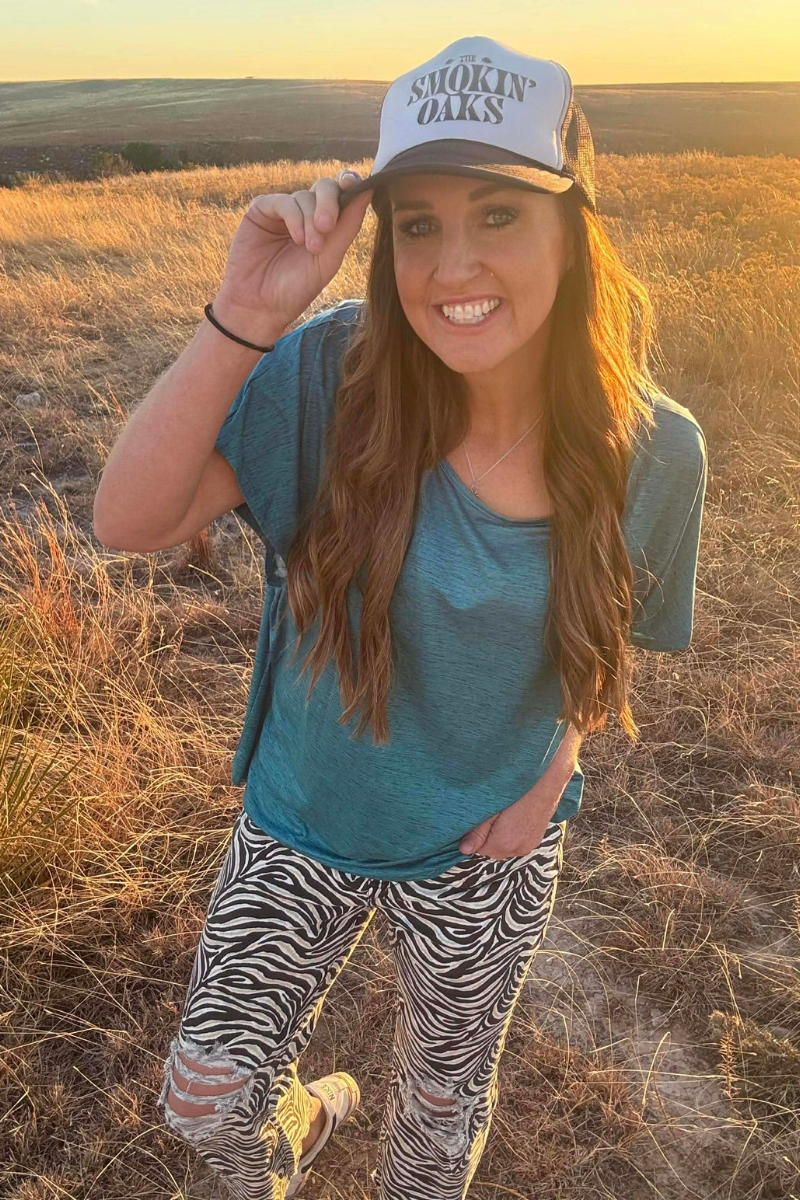 Fishin In The Dark - Heathered Turquoise