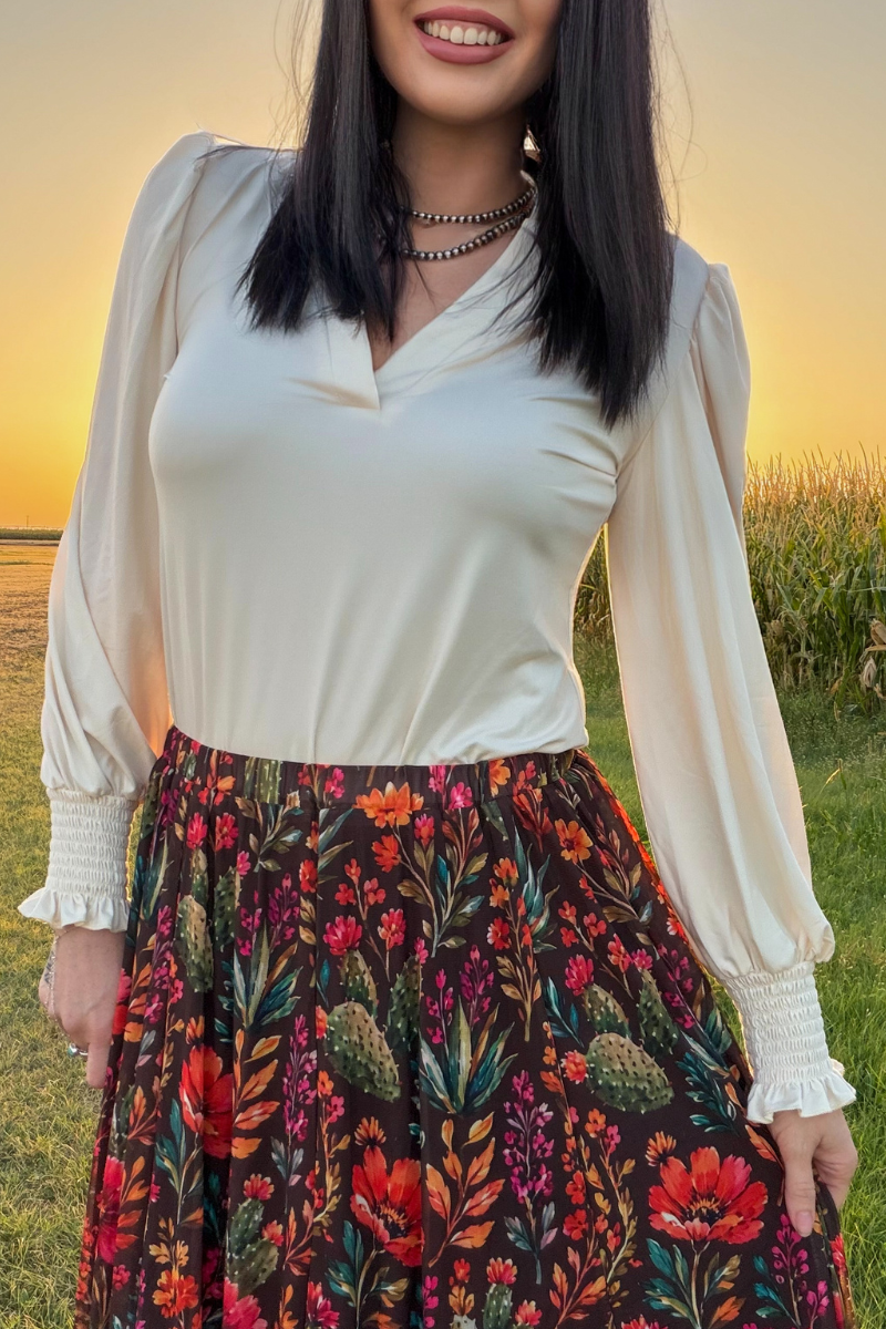 Canyon Call Top - Cream