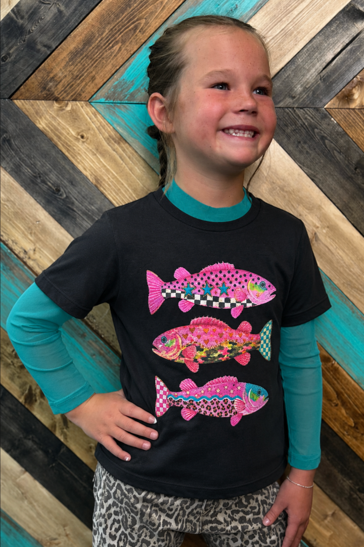 Mini Meshed Out Turquoise Top