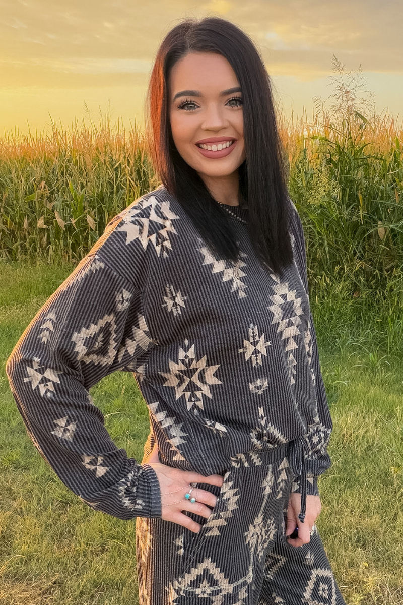 Frontier Trail Sweater Top