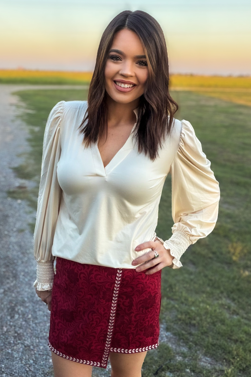 Canyon Call Top - Cream