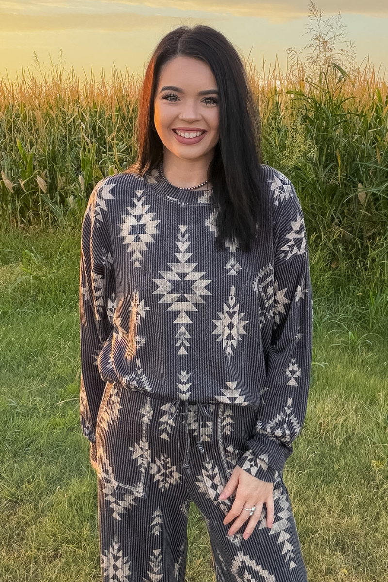 Frontier Trail Sweater Top