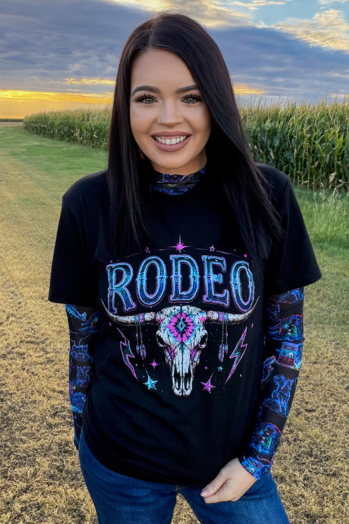 Neon Rodeo Road Tee