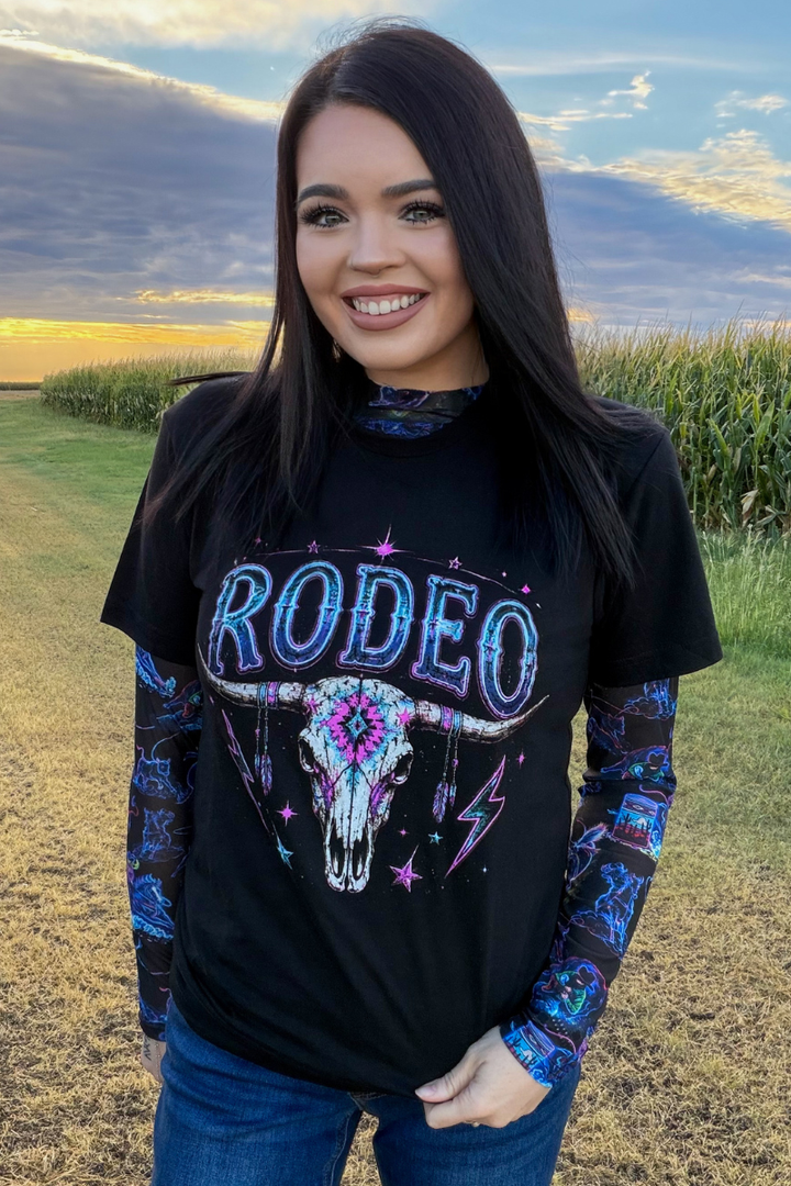 Neon Rodeo Road Tee
