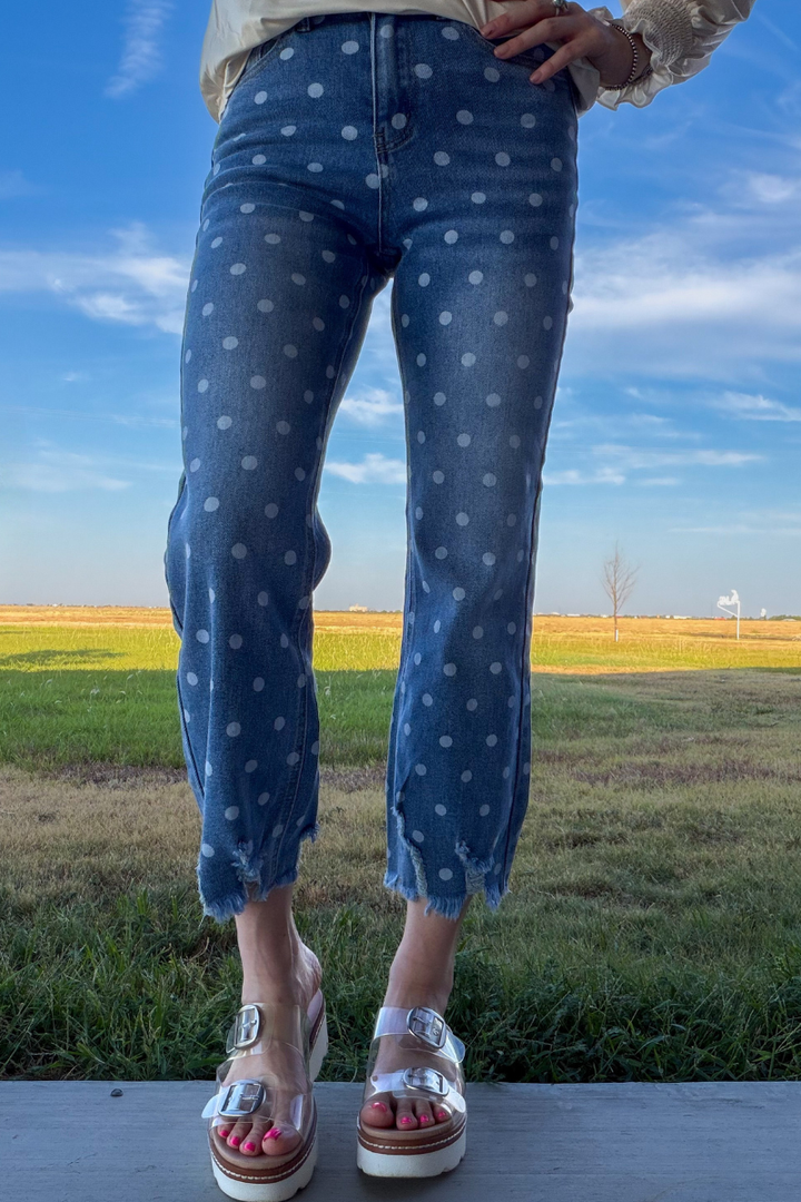 Dot Darling Jeans