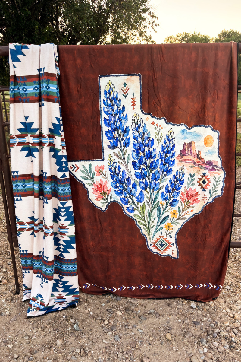Texas Bluebonnets Blanket