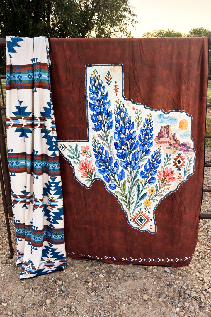 Texas Bluebonnets Blanket