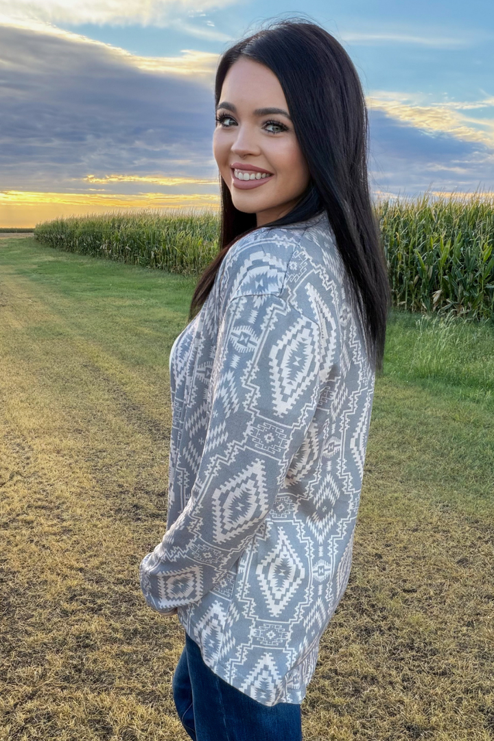 Smoke Over Sand Cardigan