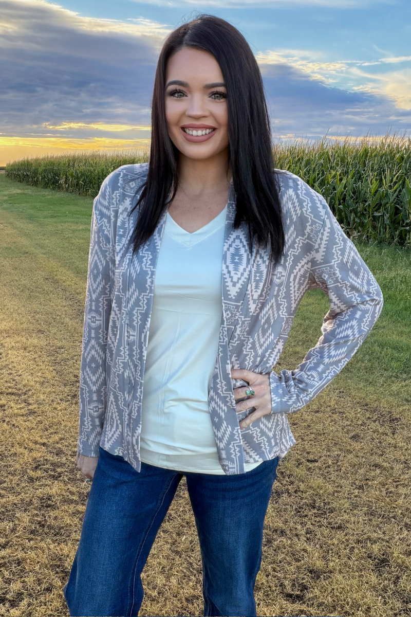 Smoke Over Sand Cardigan
