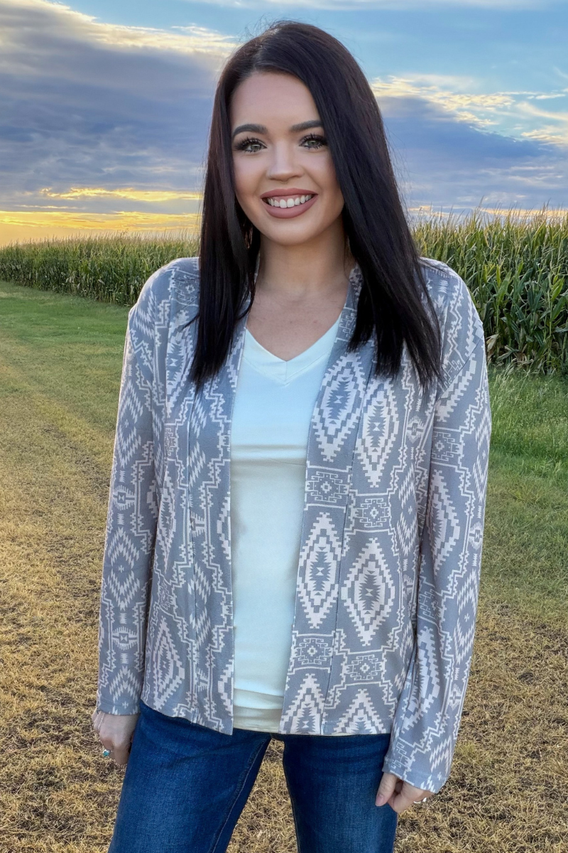 Smoke Over Sand Cardigan