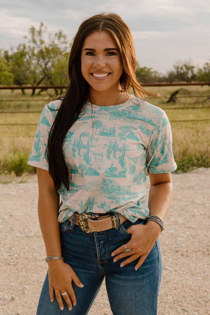 Small Town Crew Neck Tee