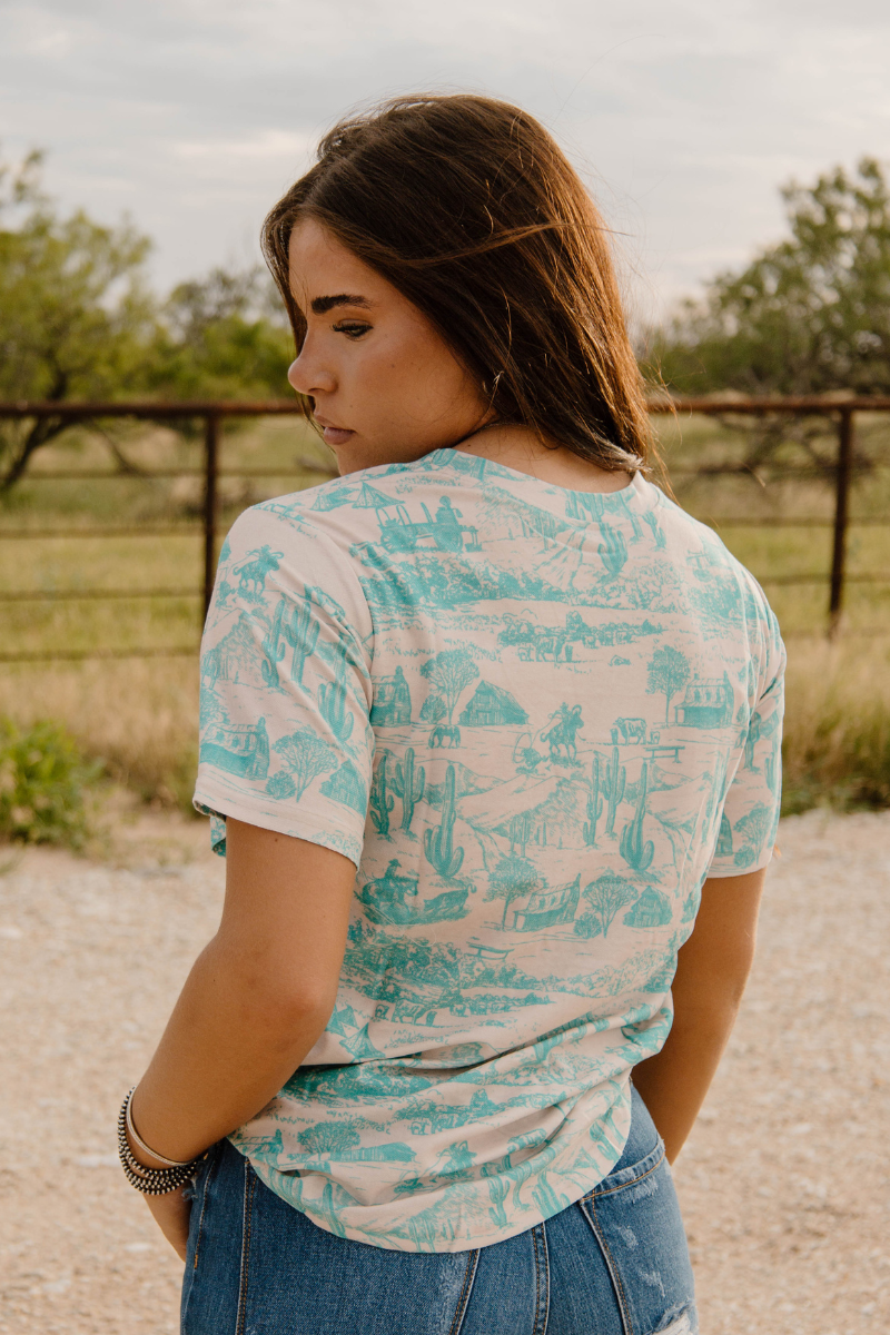 Small Town Crew Neck Tee