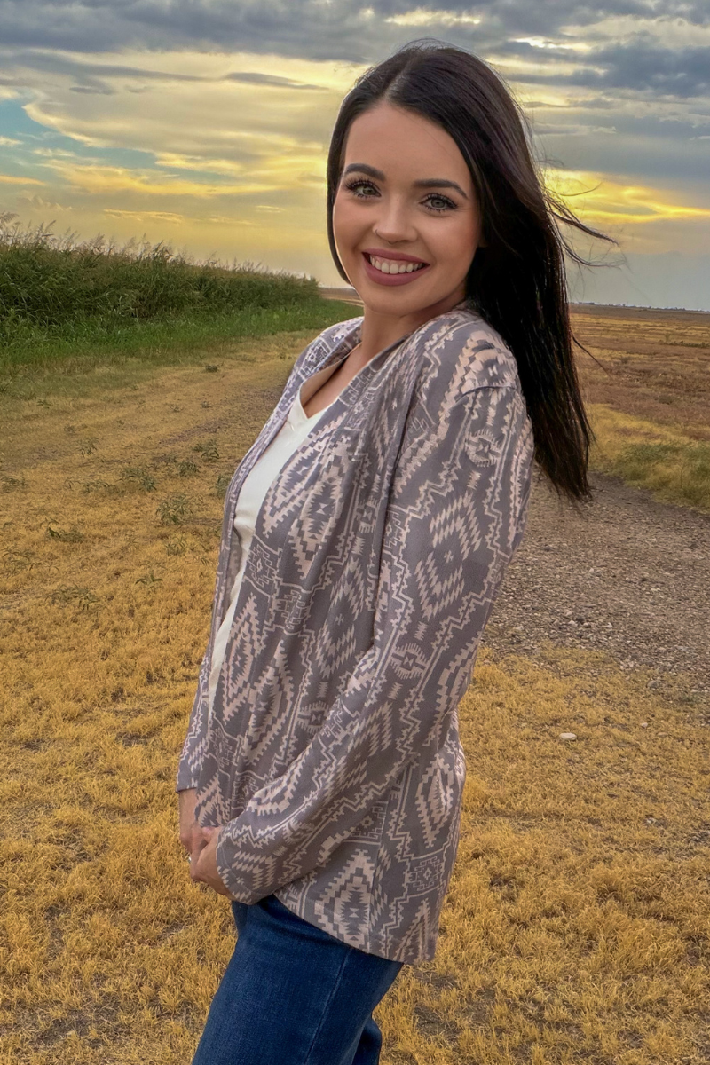 Smoke Over Sand Cardigan