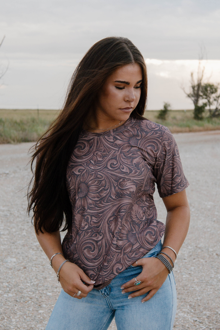 Country Roads Crew Neck Tee