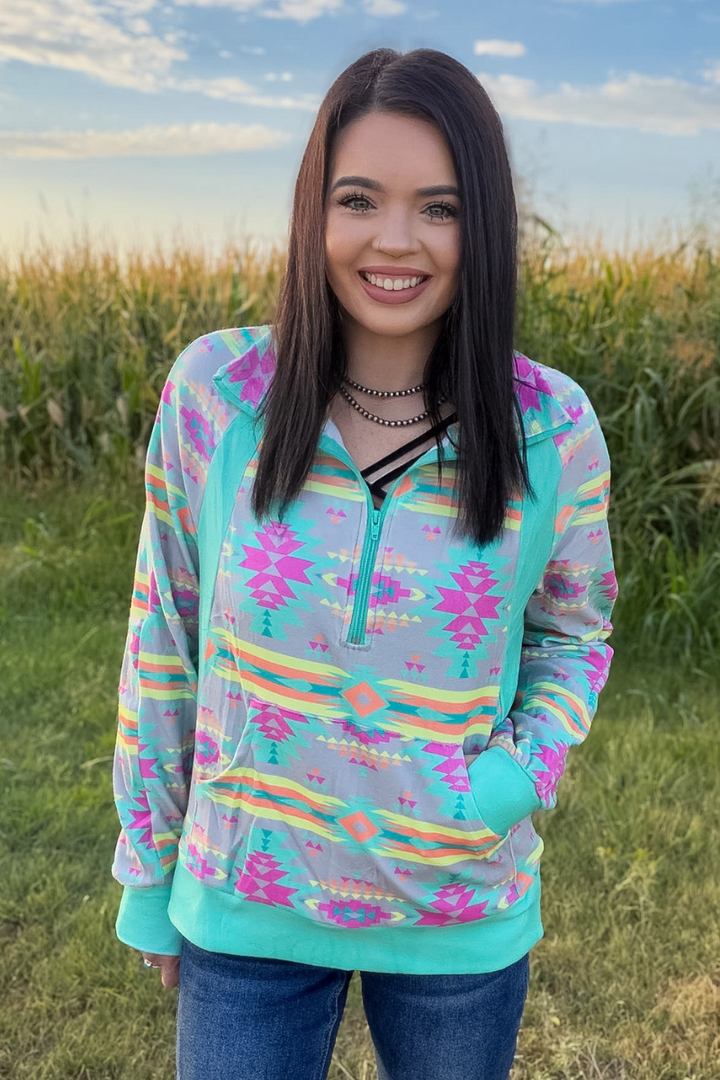 Aztec Daydream Pullover