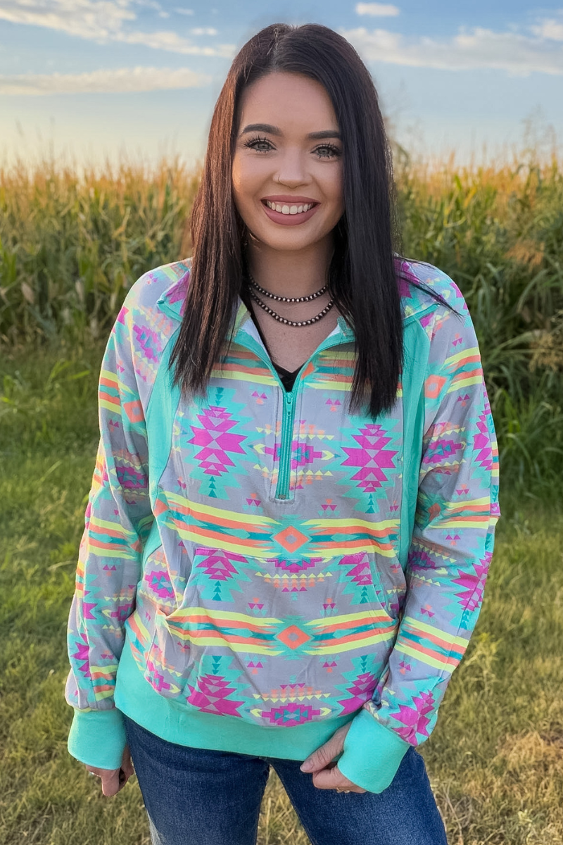 Aztec Daydream Pullover
