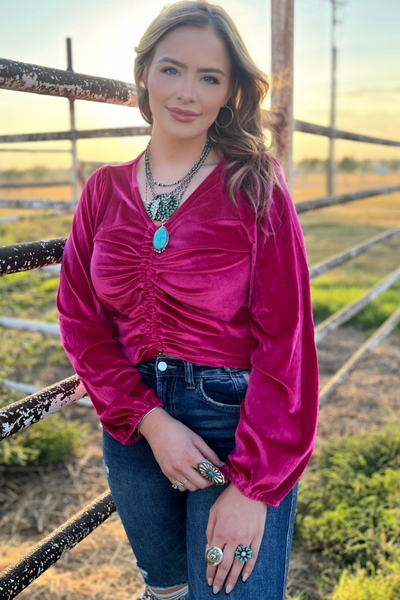 Texas Twist Pink Top