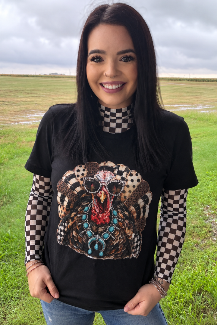 Round The Track Mesh Top