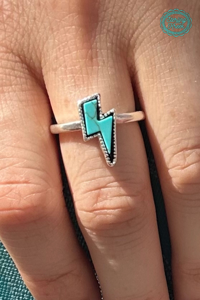 Strike Of Turquoise Ring