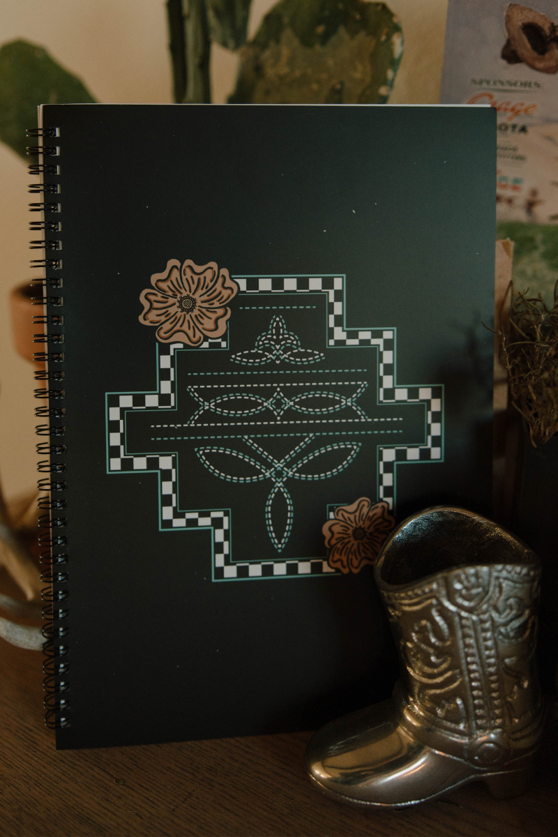 Country Roots Large Notebook