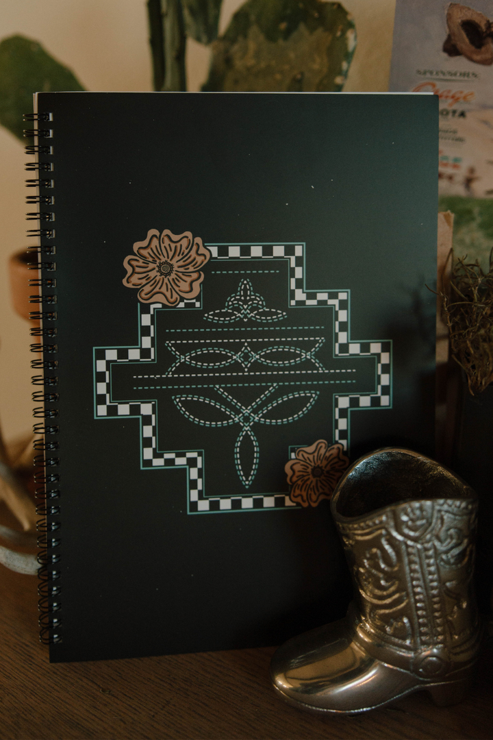 Country Roots Large Notebook