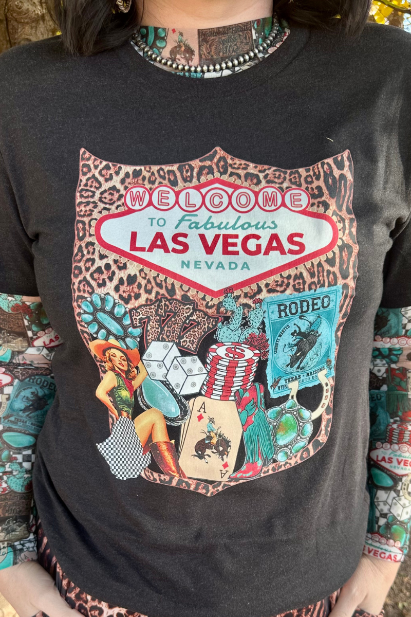Viva Las Cowgirl Tee