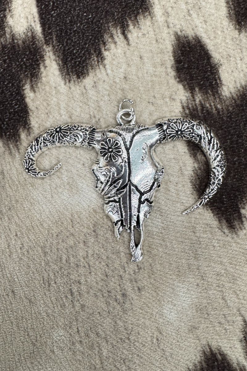 Western Skull Charm