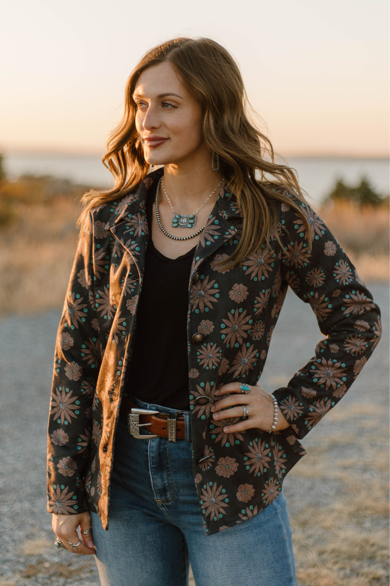 The Western Bloom Blazer