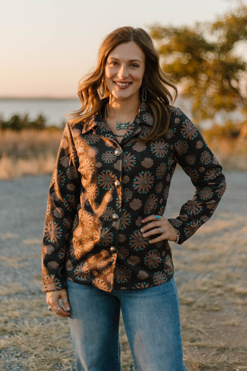 The Western Bloom Blazer