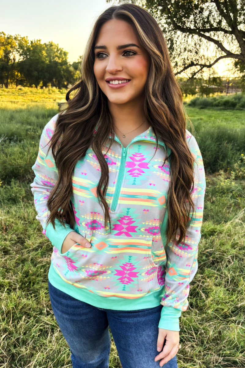 Aztec Daydream Pullover