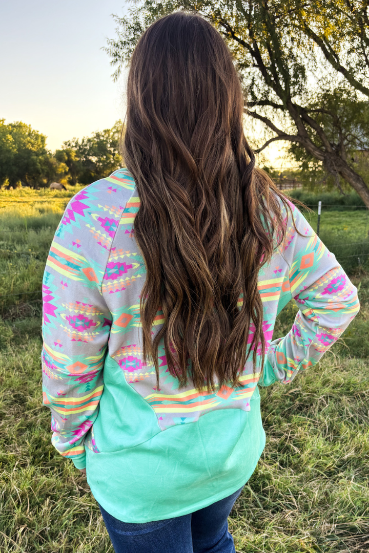 Aztec Daydream Pullover