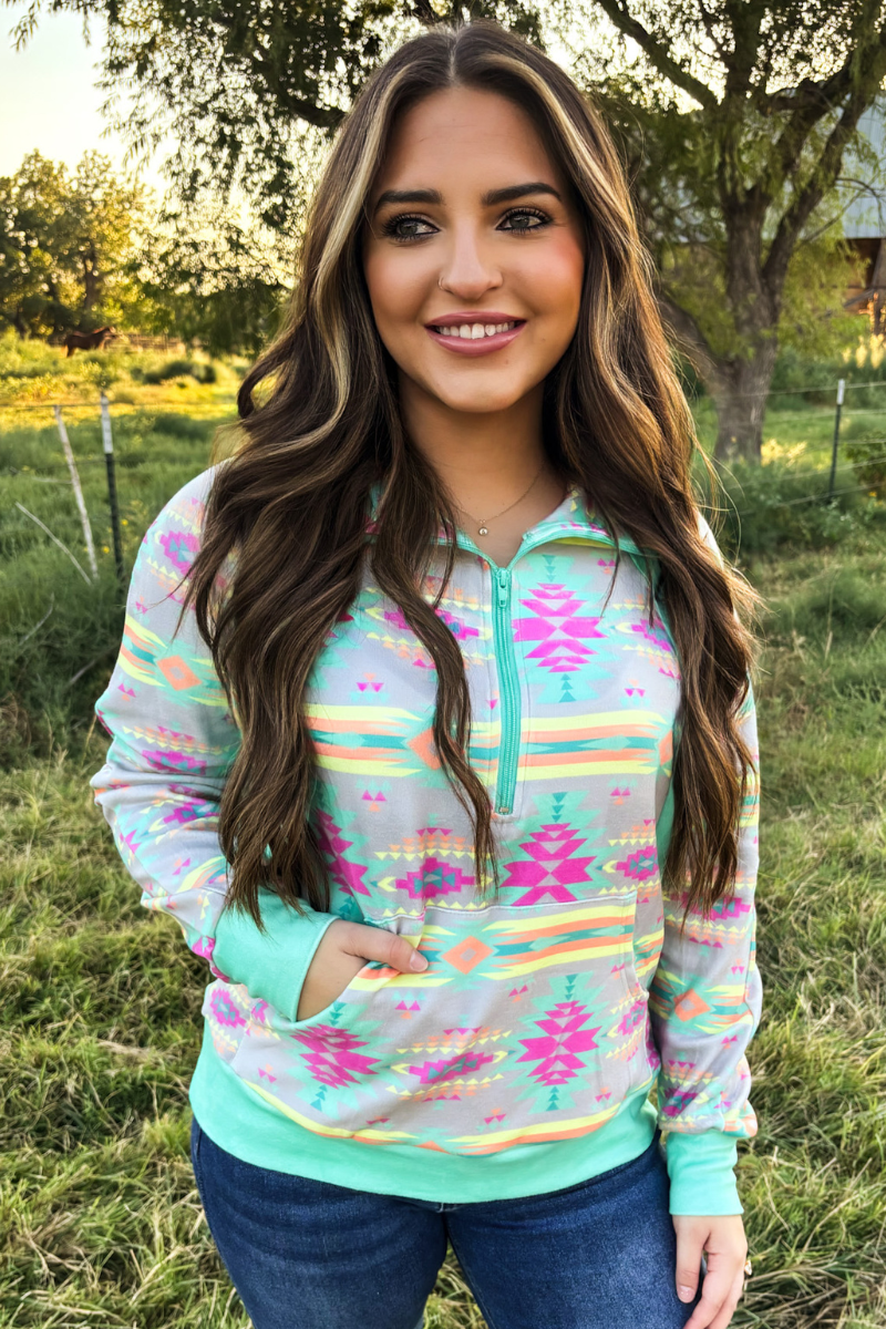 Aztec Daydream Pullover
