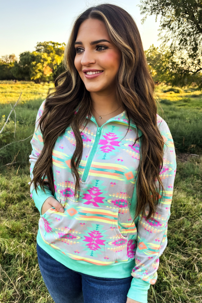 Aztec Daydream Pullover