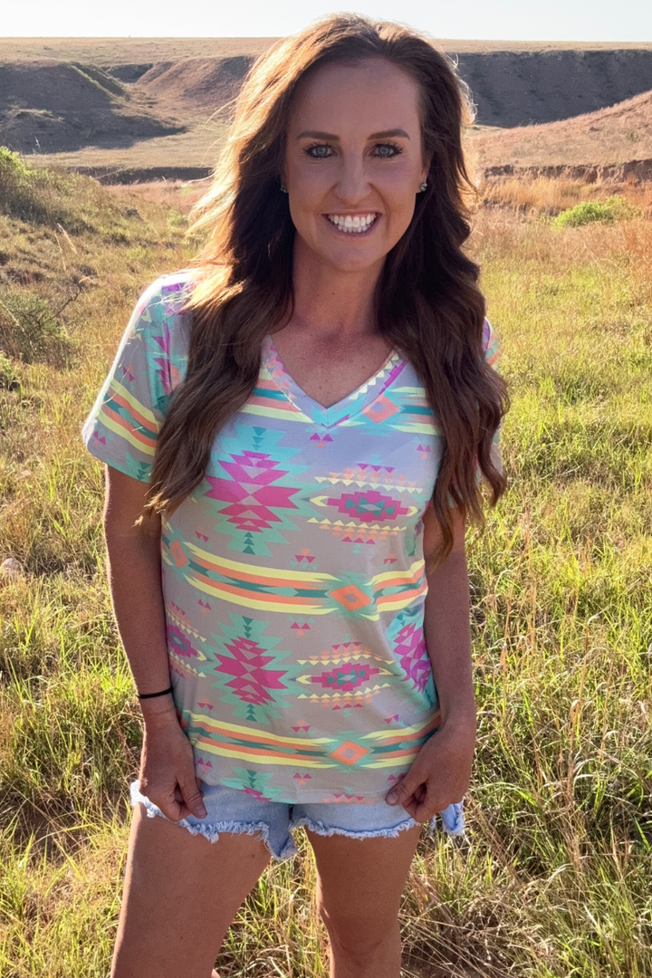 Aztec Daydream Top