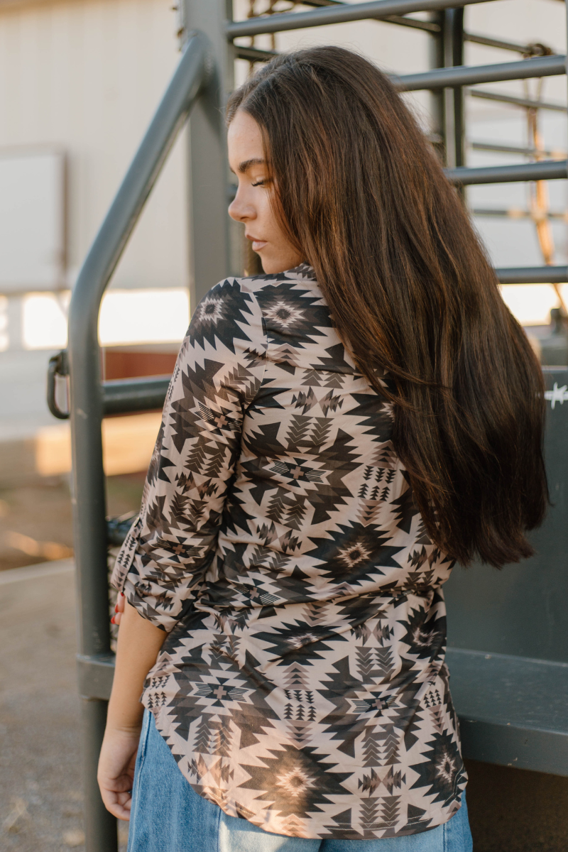Aztec Shadow Top