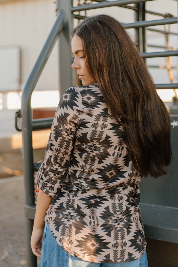 Aztec Shadow Top