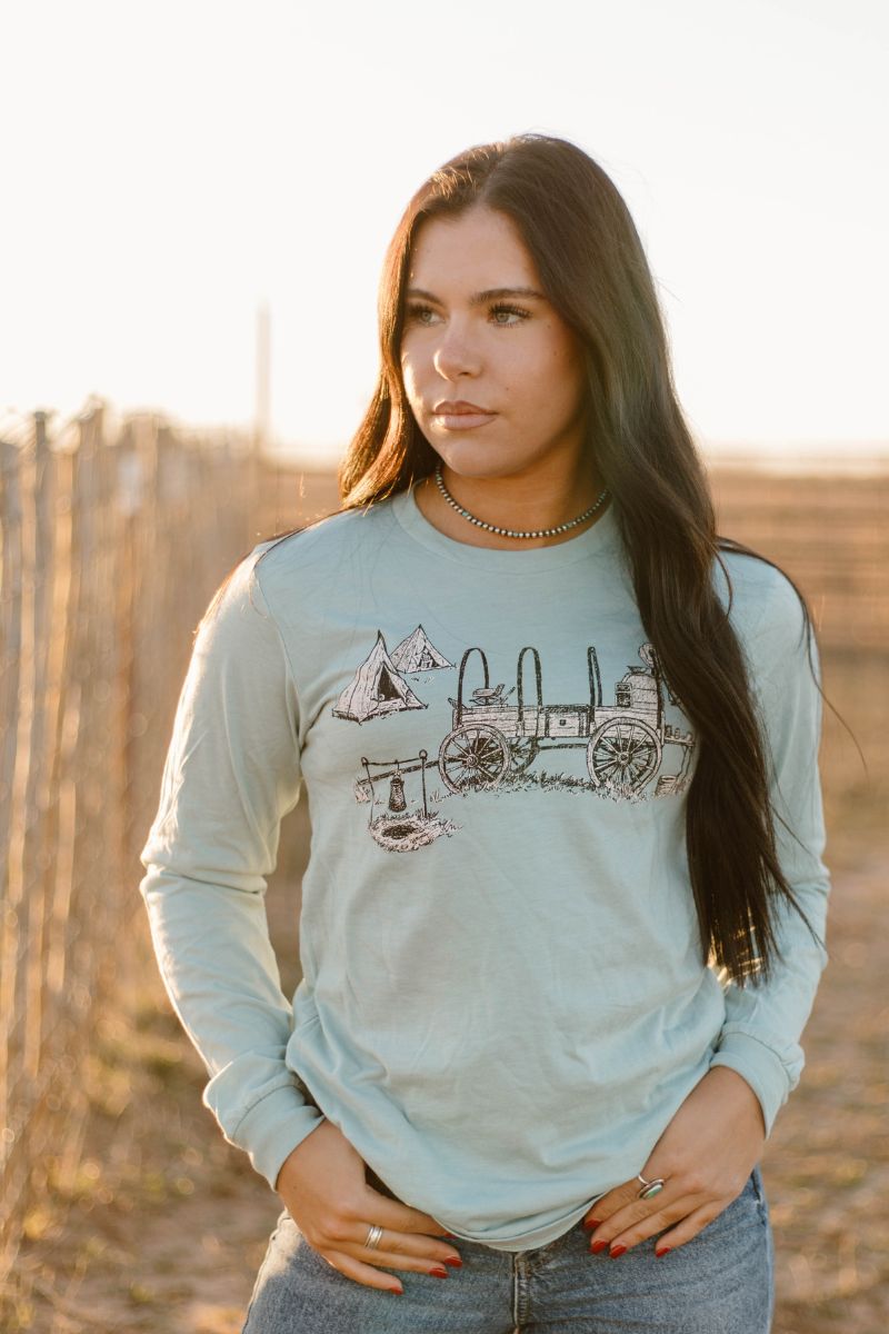 Country Blu's Long Sleeve Tee