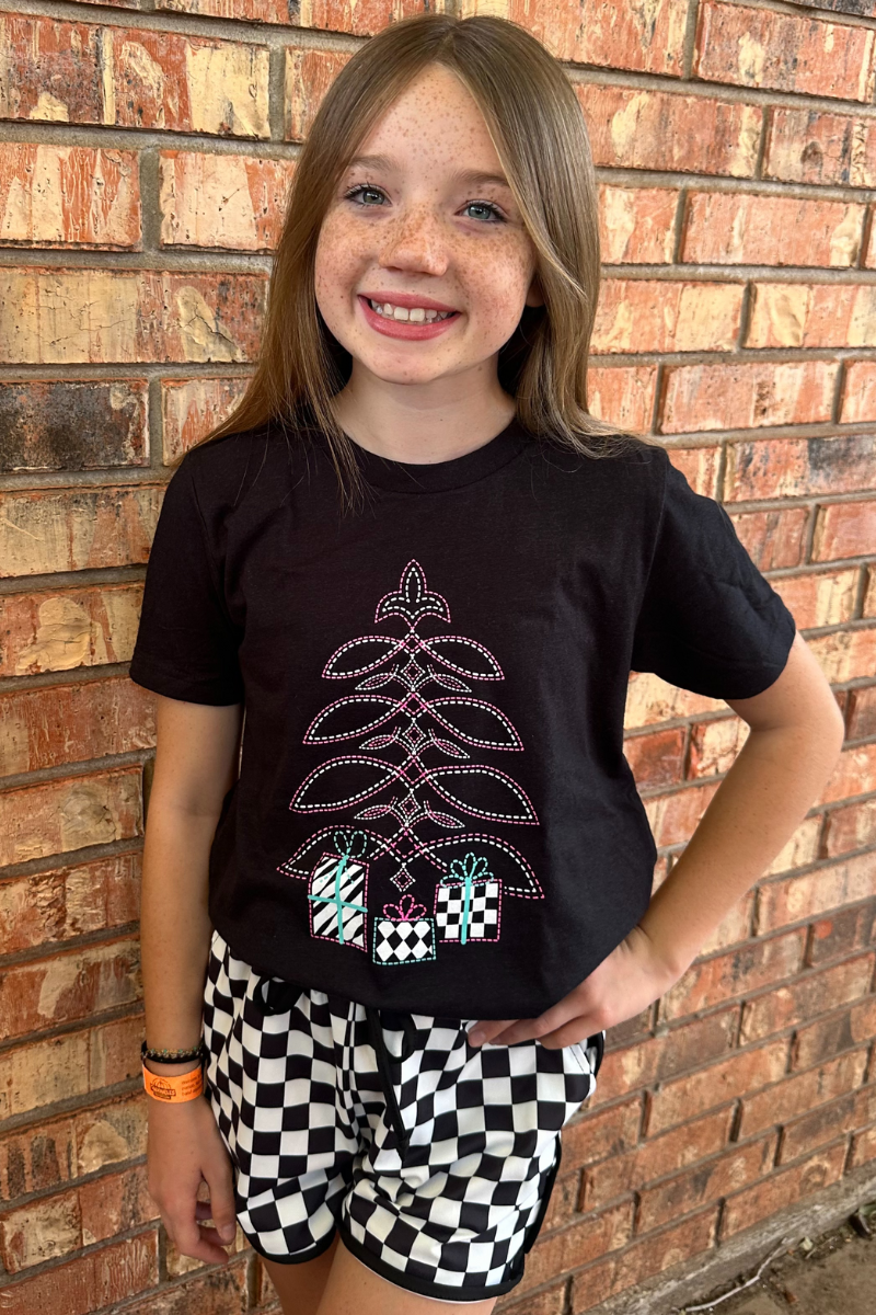 Mini Boot Scootin' Christmas Tee