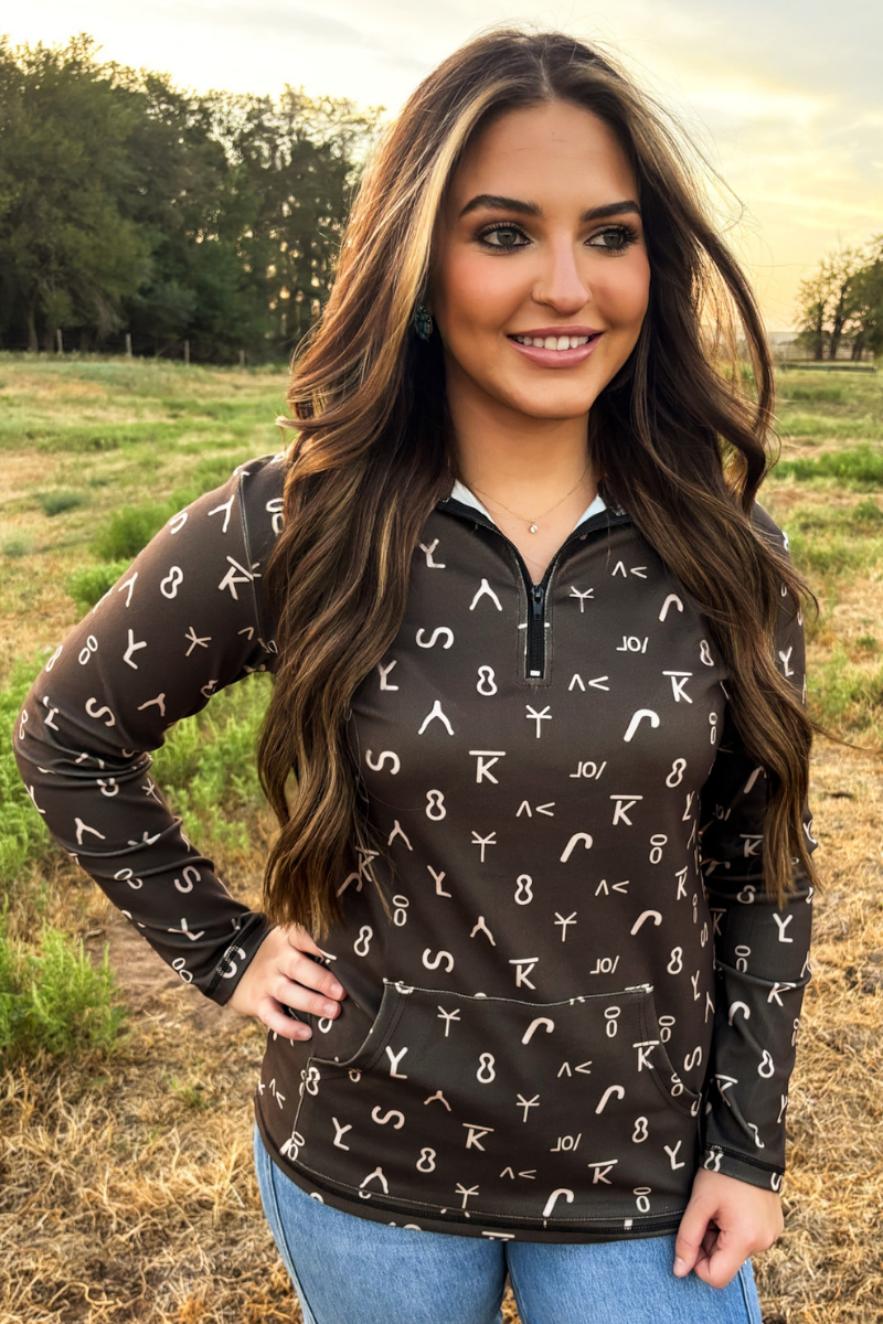 Ranch Stamped Pullover