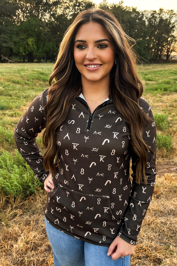 Ranch Stamped Pullover