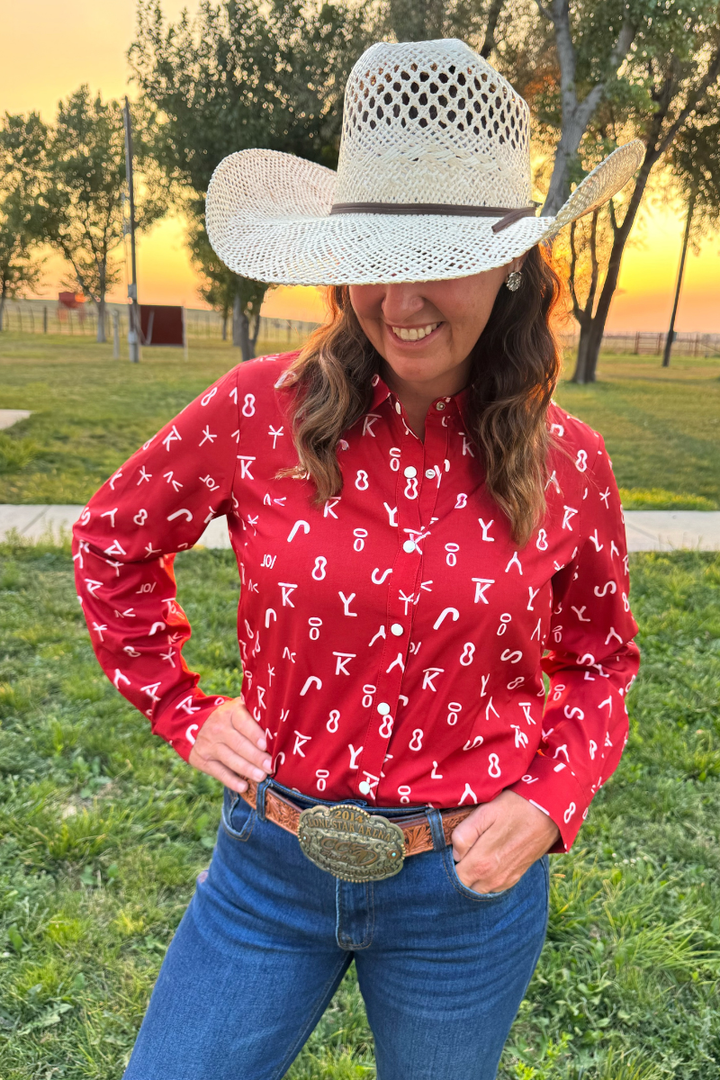 Red Dirt Branded Button Up