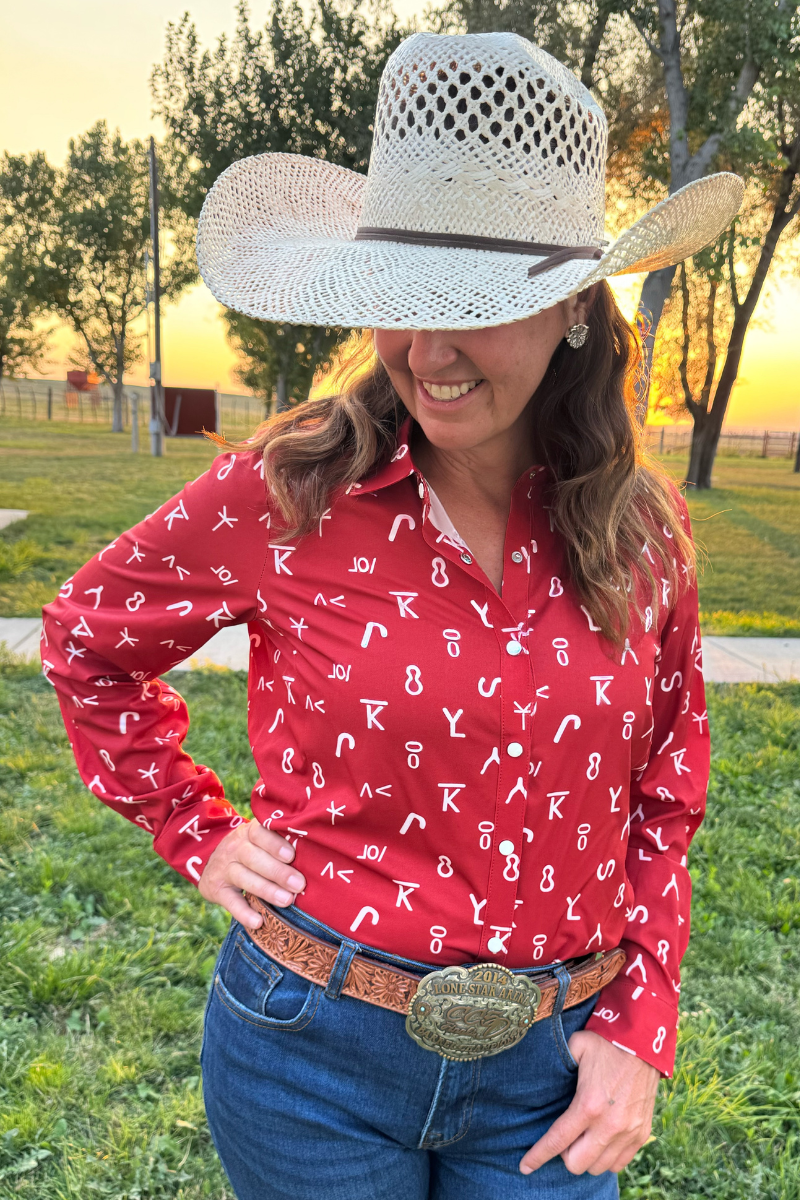 Red Dirt Branded Button Up