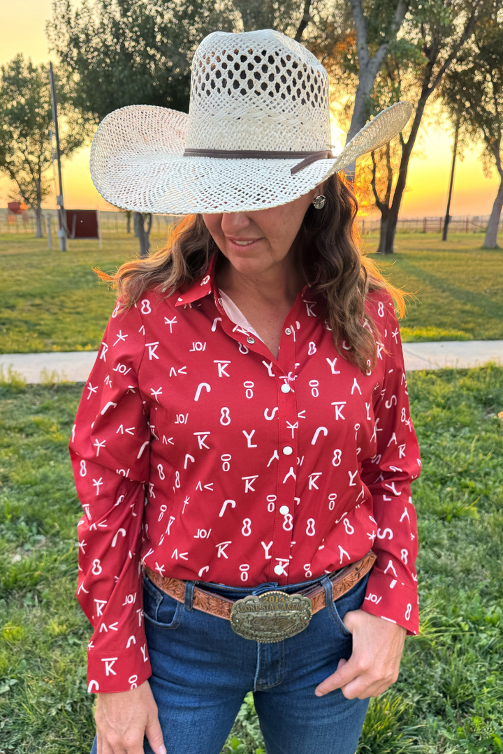 Red Dirt Branded Button Up