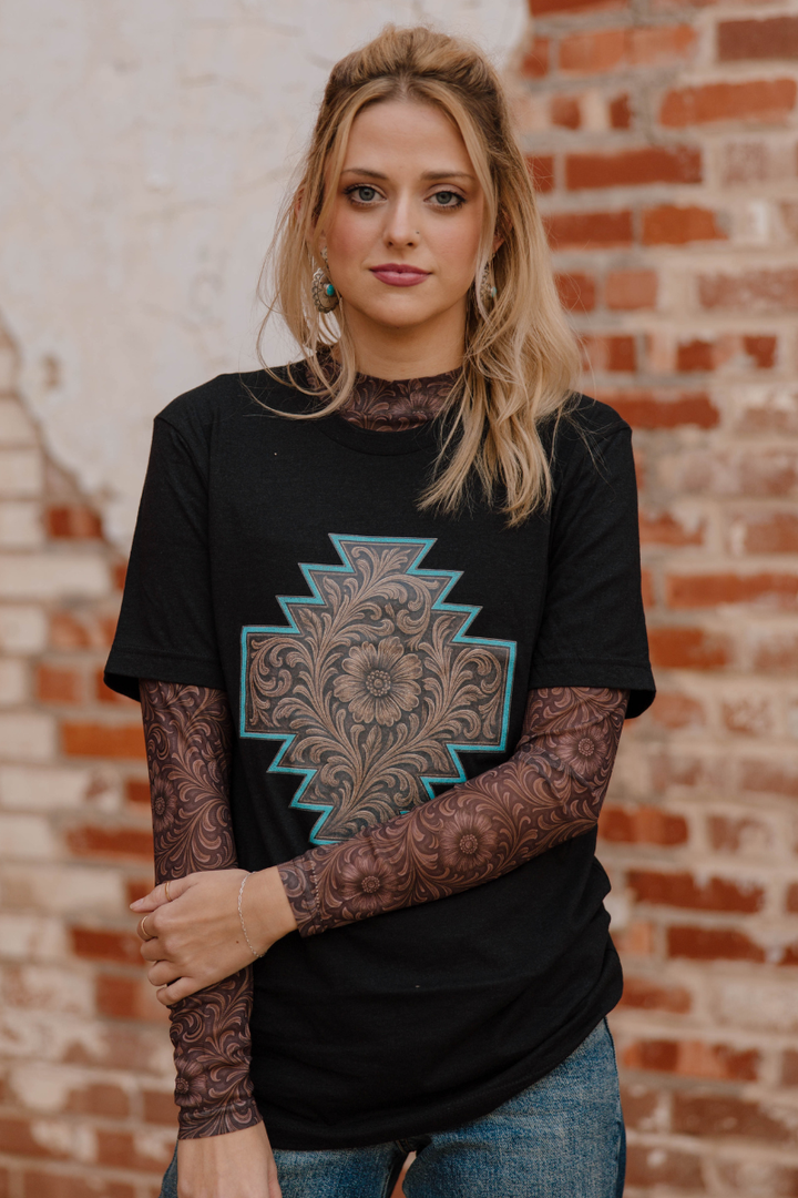 Bronzed Bloom Tee