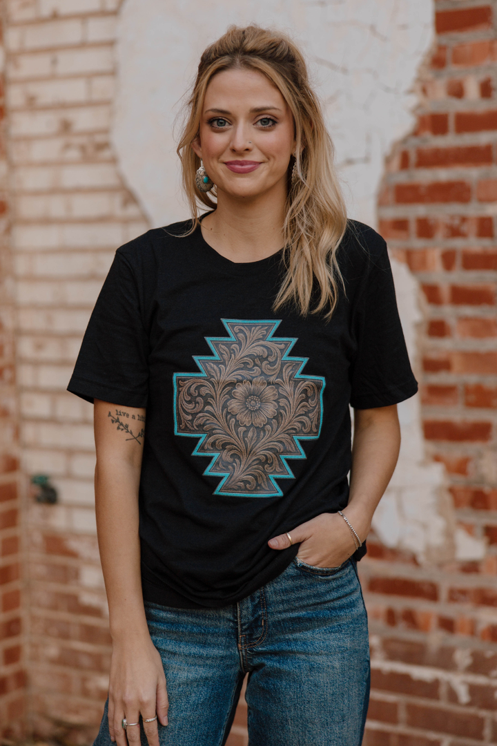 Bronzed Bloom Tee