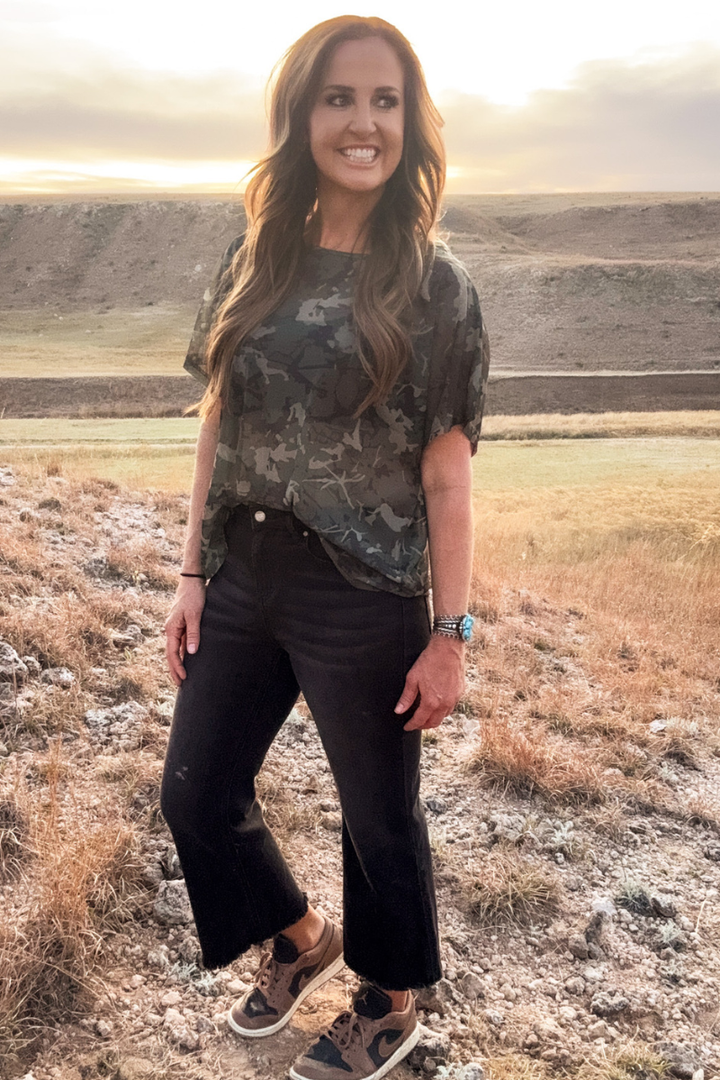 Camo Kreek Mesh Top